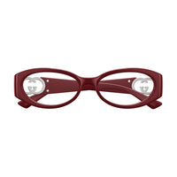 GG1693O Burgundy injection Optical Frames - Shiny Solid Burgundy
