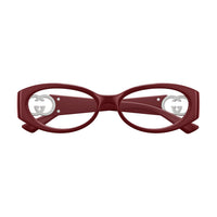GG1693O Burgundy injection Optical Frames - Shiny Burgundy