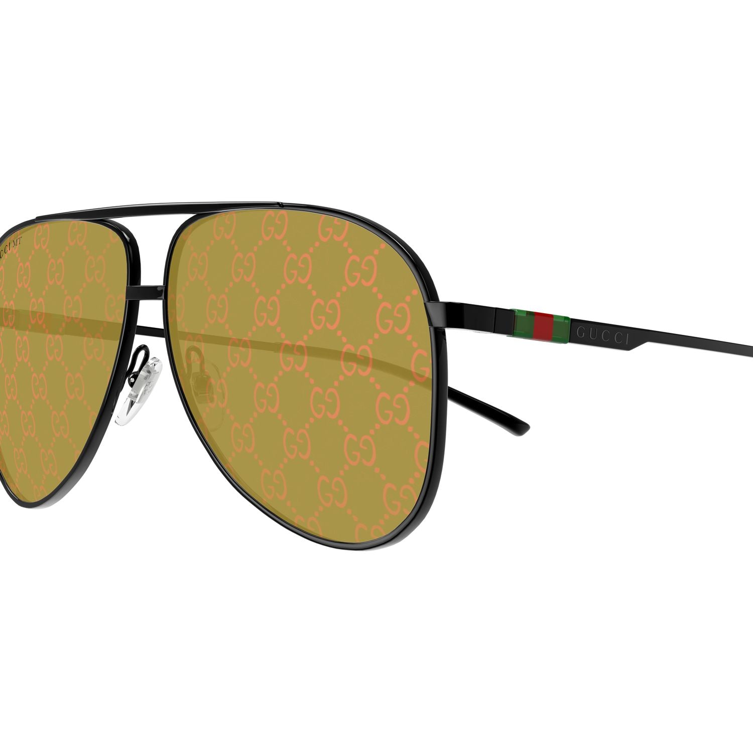 GG1677S Black metal Sunglasses - Shiny Black