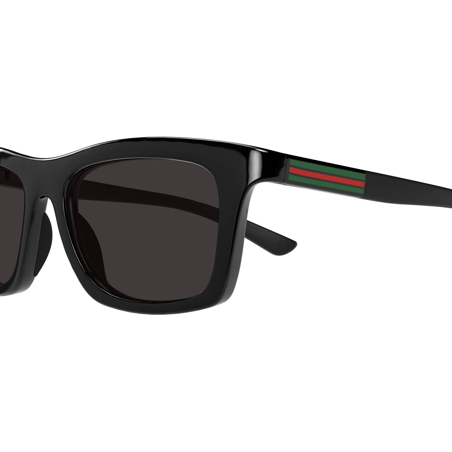 GG1735S Black injection Sunglasses - Shiny Black
