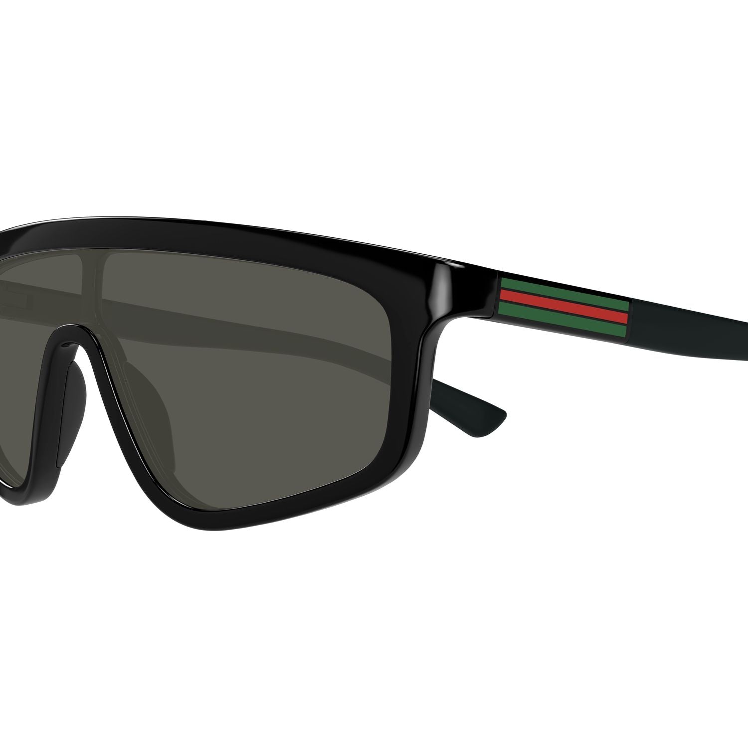 GG1736S Black injection Sunglasses - Shiny Black