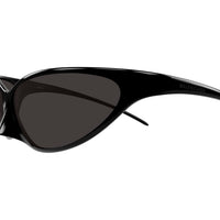 BB0349S Black alluminium Sunglasses - Shiny Black
