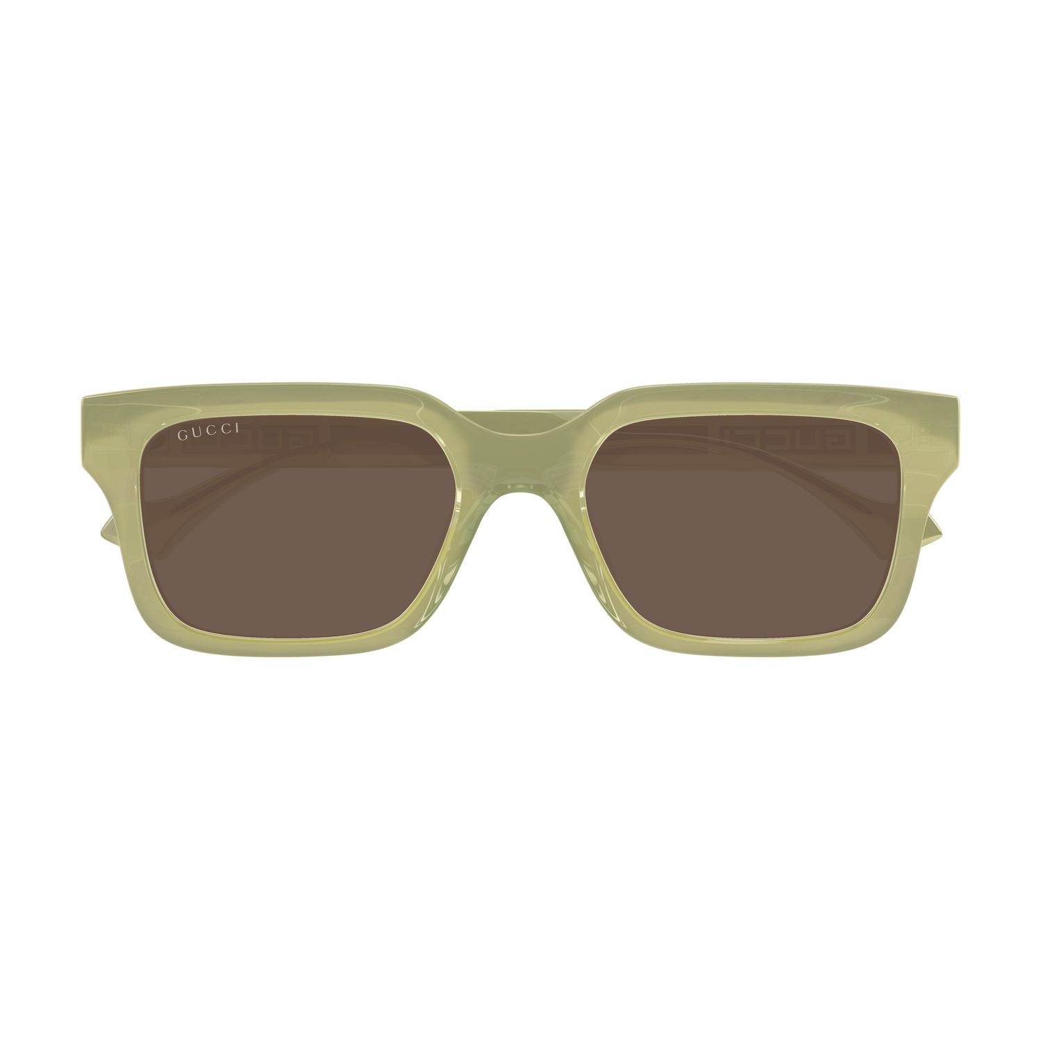 GG1732SK Green injection Sunglasses - Shiny Transparent Green