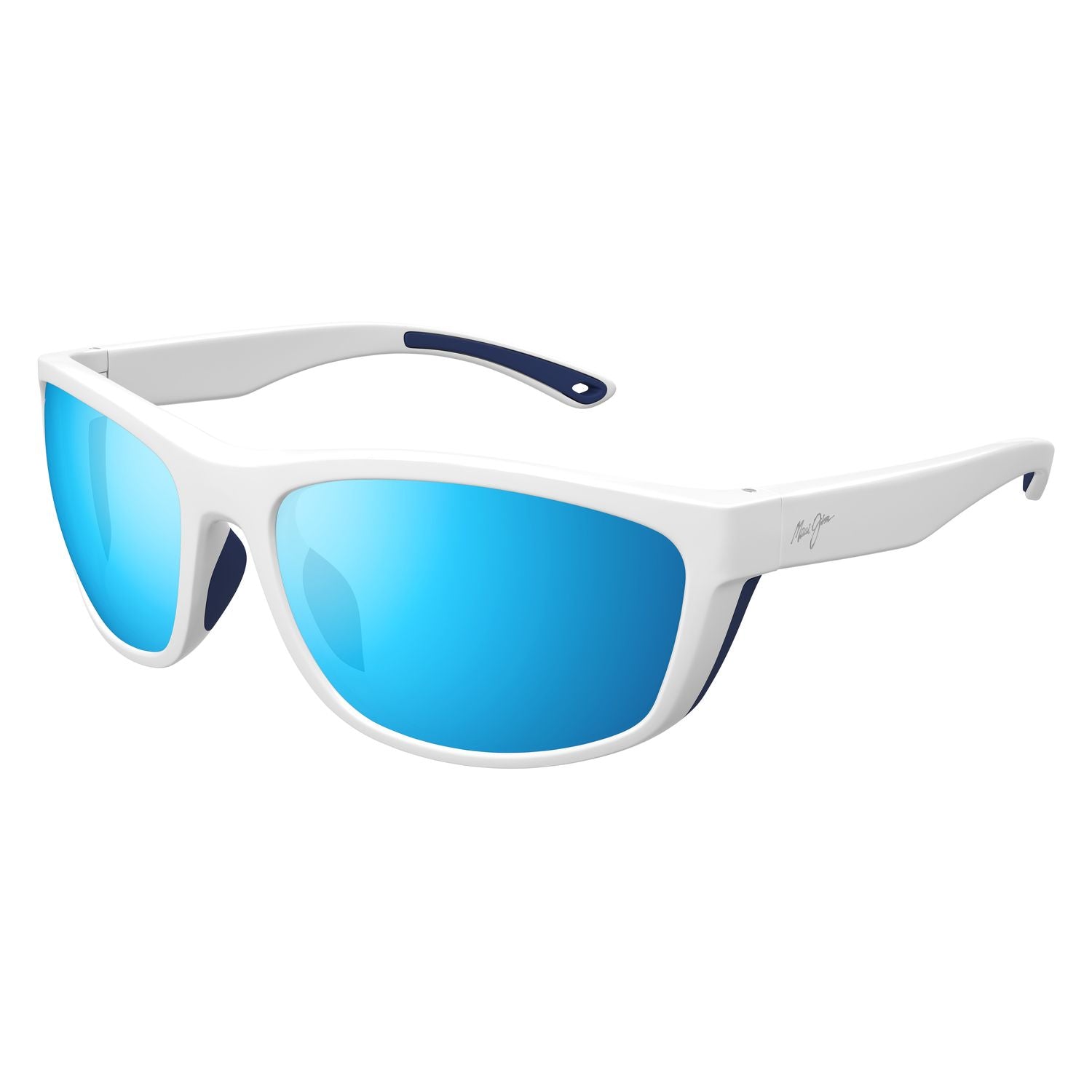 MJ0869S White injection Sunglasses - White & Navy