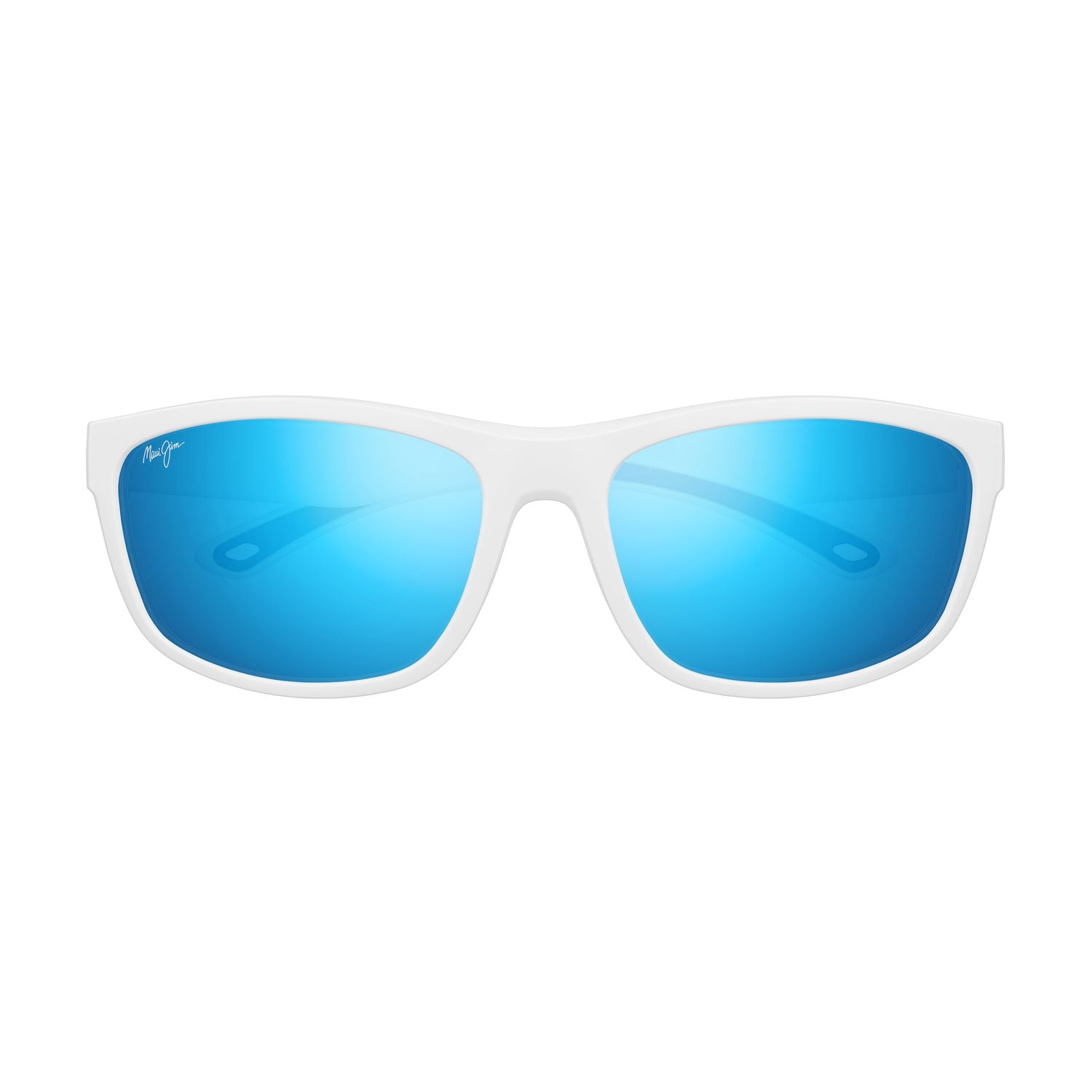 MJ0869S White injection Sunglasses - White & Navy