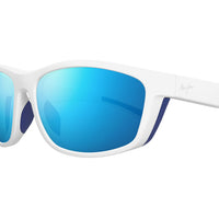 MJ0869S White injection Sunglasses - White & Navy