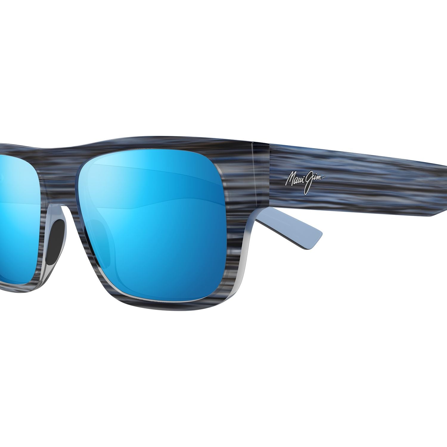 MJ0873S Havana injection Sunglasses - Blue Stripe