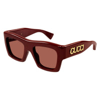 GG1772S Burgundy recycled acetate Sunglasses - Shiny Burgundy