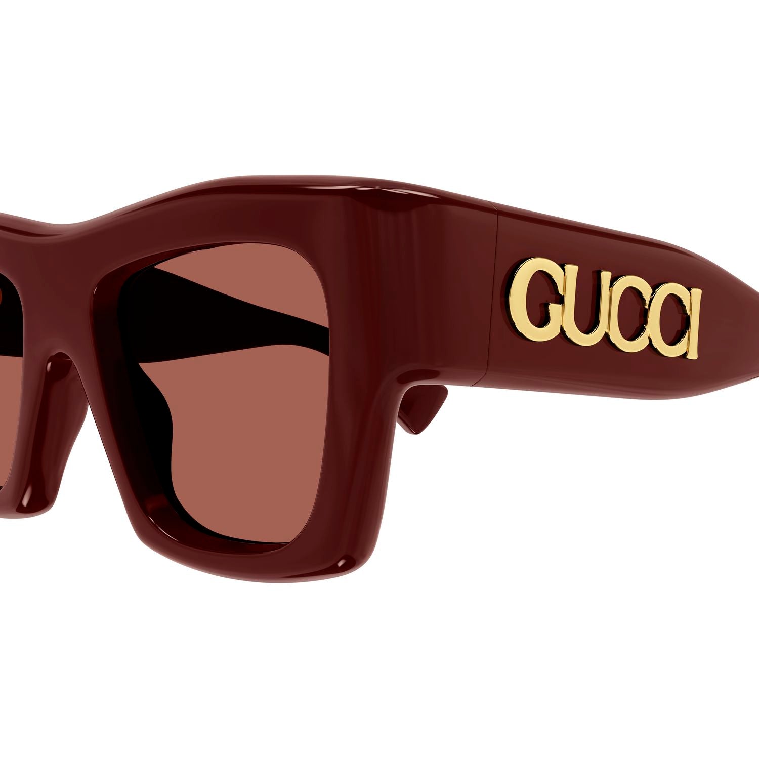 GG1772S Burgundy recycled acetate Sunglasses - Shiny Burgundy