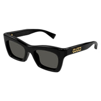 GG1773S Black recycled acetate Sunglasses - Shiny Black