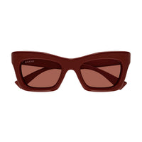 GG1773S Burgundy recycled acetate Sunglasses - Shiny Burgundy
