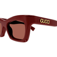 GG1773S Burgundy recycled acetate Sunglasses - Shiny Burgundy