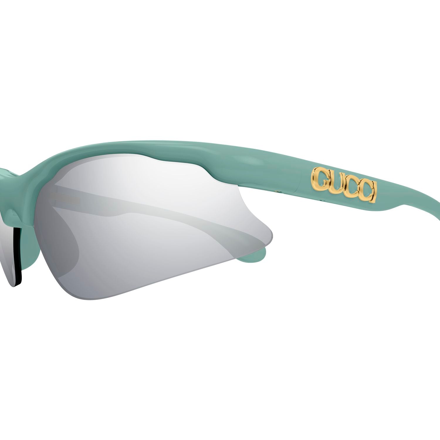 GG1774S Green injection Sunglasses - Shiny Green