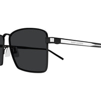 SL 700 Black metal Sunglasses - Semimatte Black