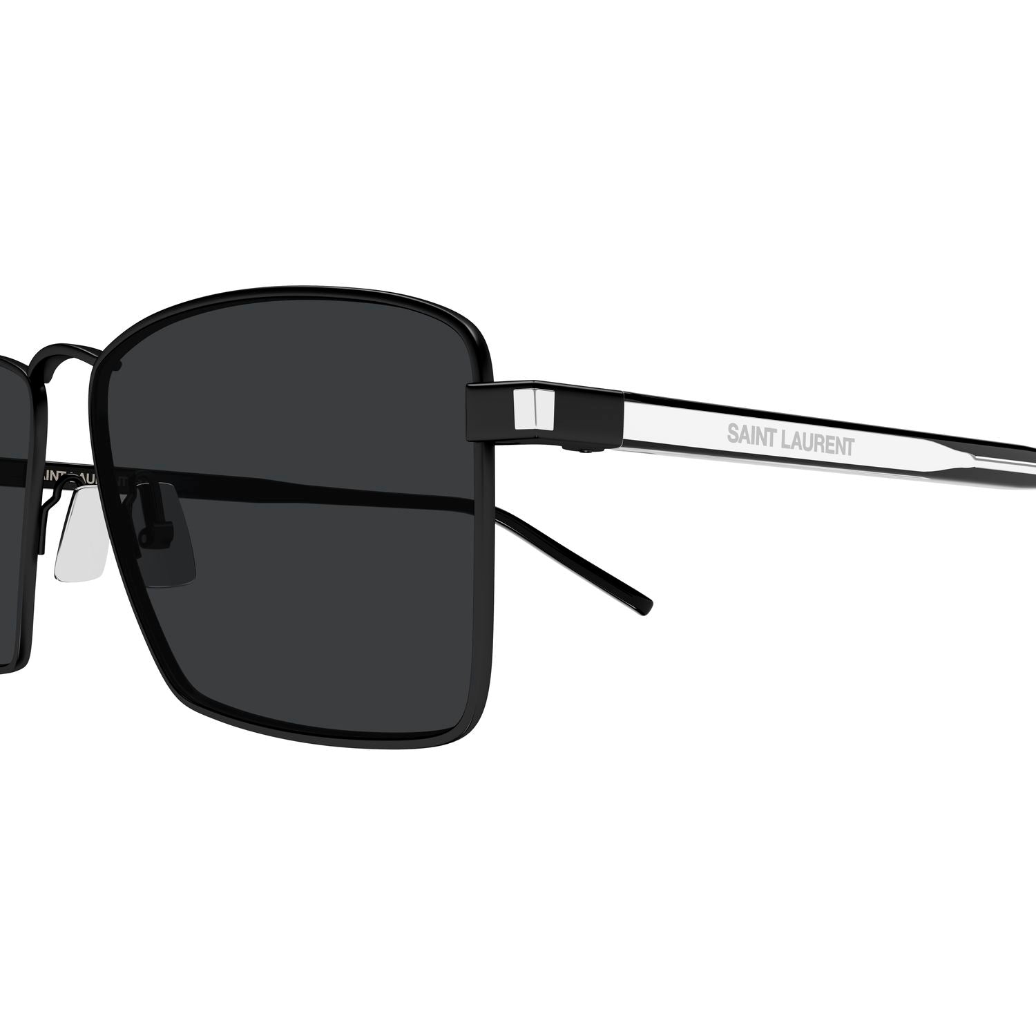 SL 700 Black metal Sunglasses - Semimatte Black