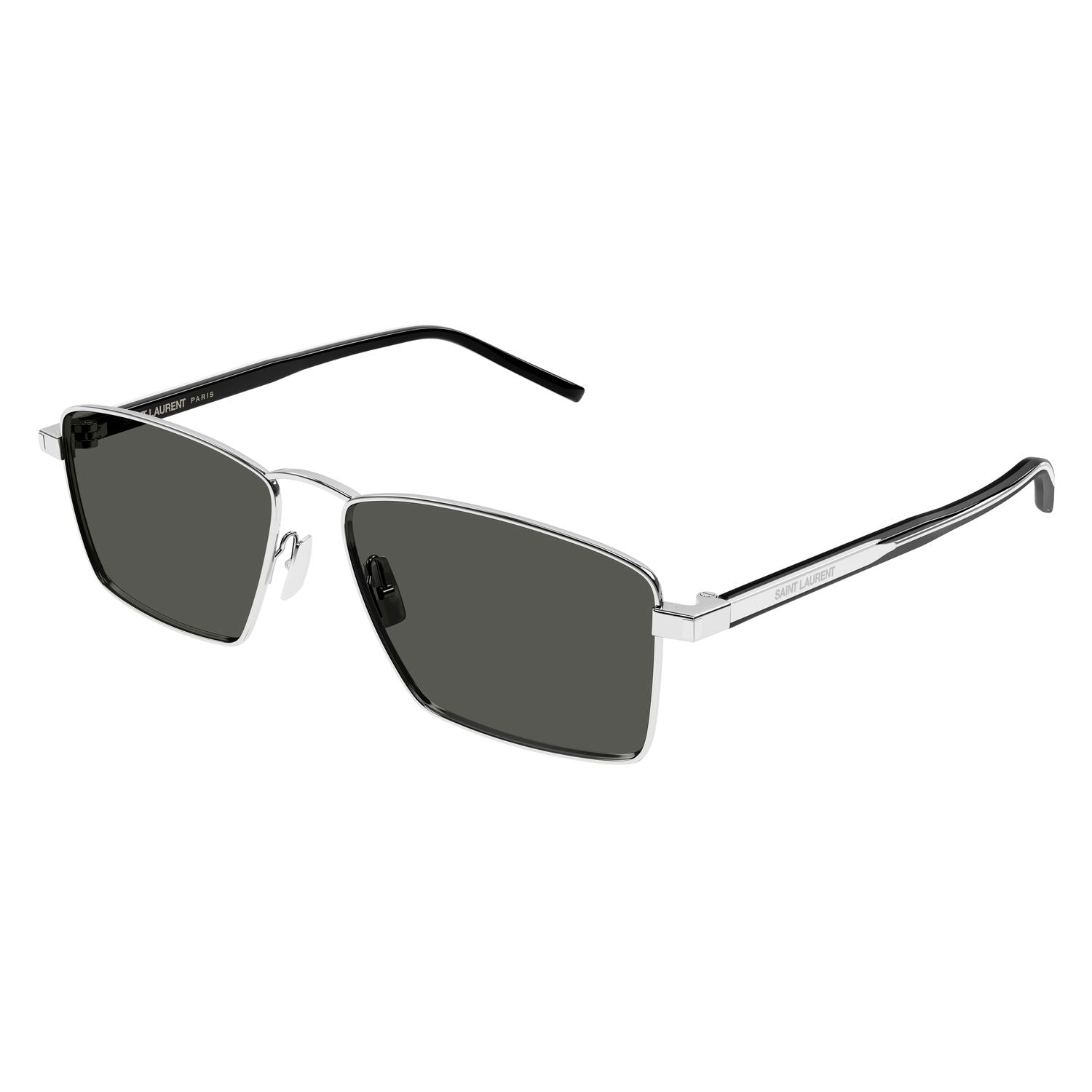 SL 700 Silver metal Sunglasses - Shiny Silver