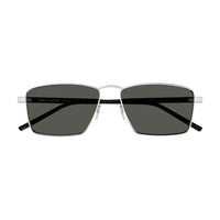 SL 700 Silver metal Sunglasses - Shiny Silver