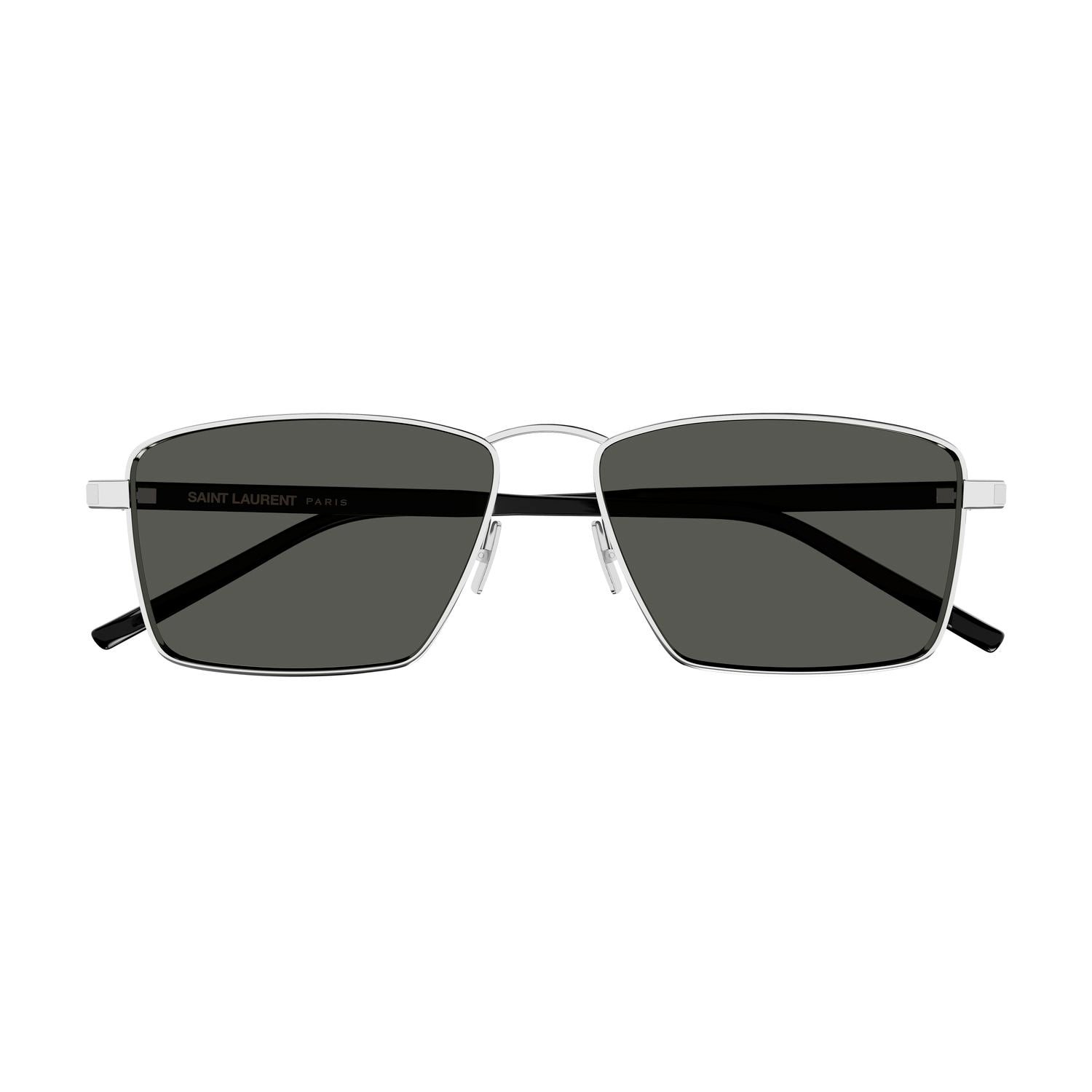 SL 700 Silver metal Sunglasses - Shiny Silver