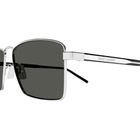 SL 700 Silver metal Sunglasses - Shiny Silver