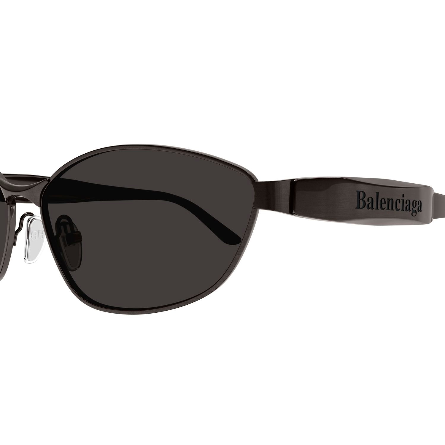 BB0356S Grey metal Sunglasses - Shiny Grey