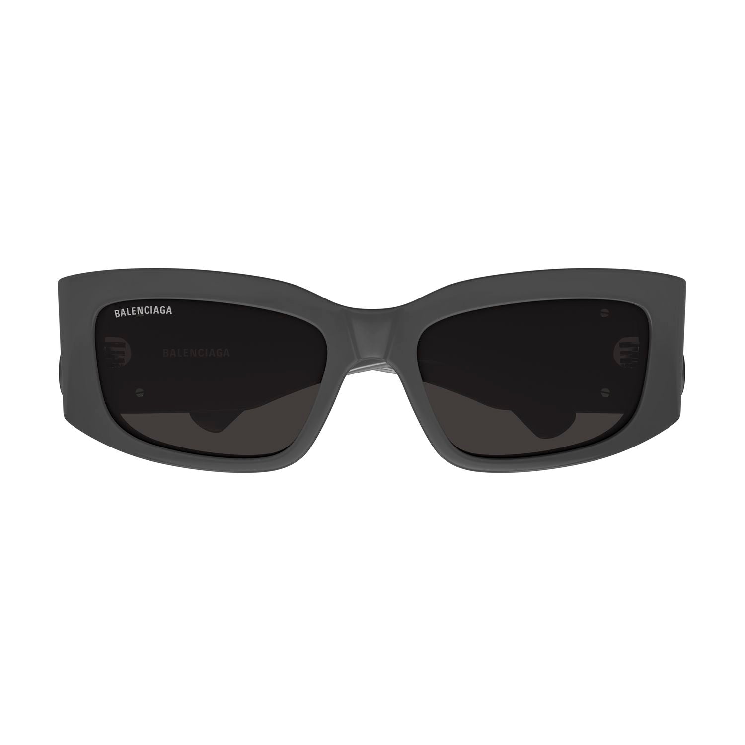 BB0360S Grey recycled acetate Sunglasses - Shiny Grey