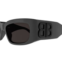 BB0360S Grey recycled acetate Sunglasses - Shiny Grey