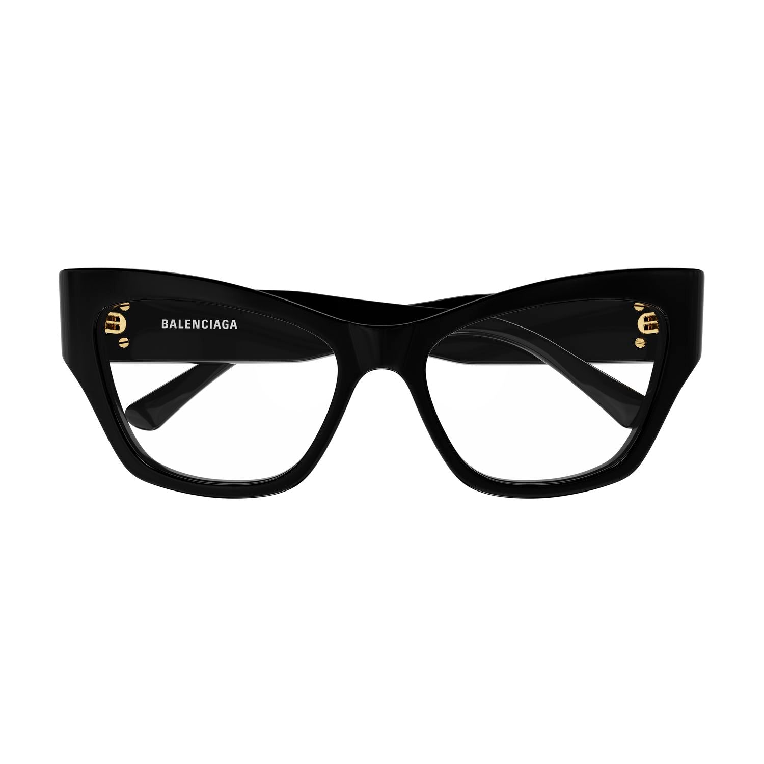BB0362O Black recycled acetate Optical Frames - Shiny Black