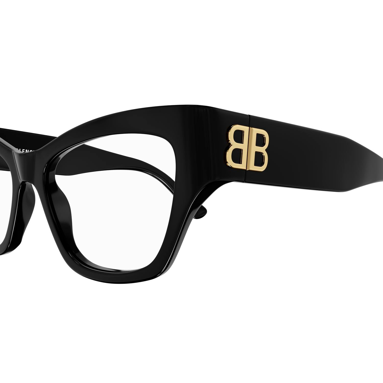 BB0362O Black recycled acetate Optical Frames - Shiny Black