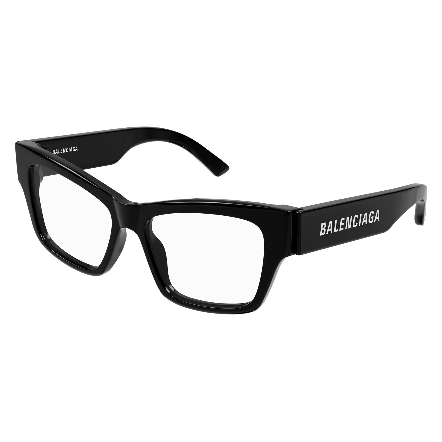 BB0378O Black recycled acetate Optical Frames - Shiny Black