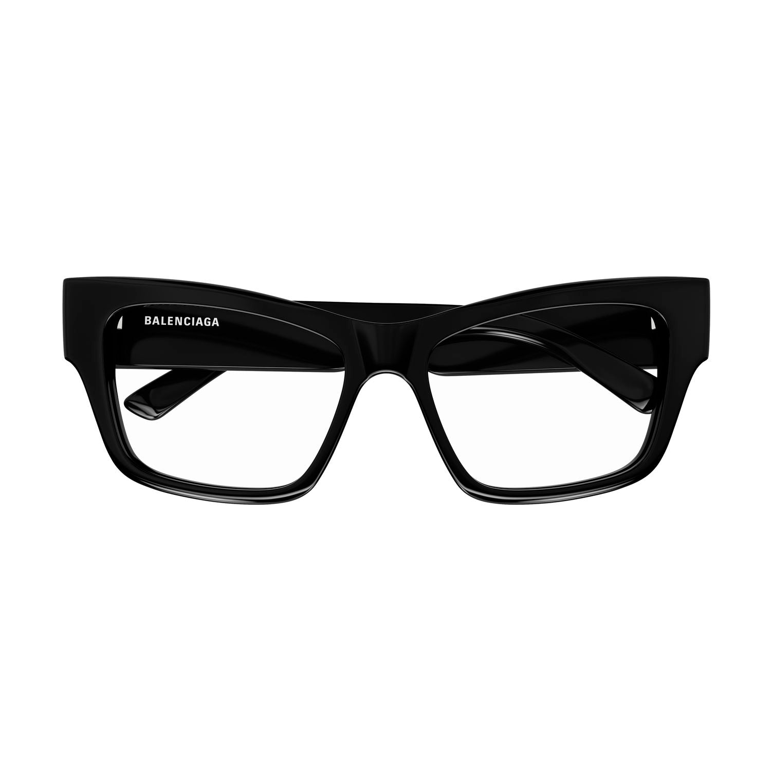 BB0378O Black recycled acetate Optical Frames - Shiny Black