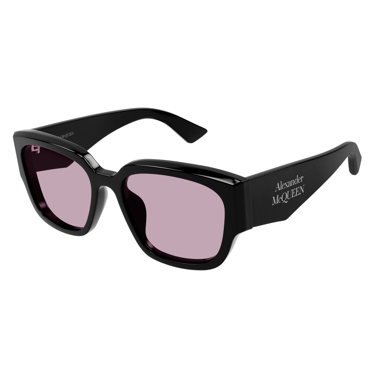 AM0468S Black recycled acetate Sunglasses - Shiny Black