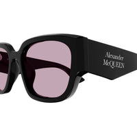 AM0468S Black recycled acetate Sunglasses - Shiny Black