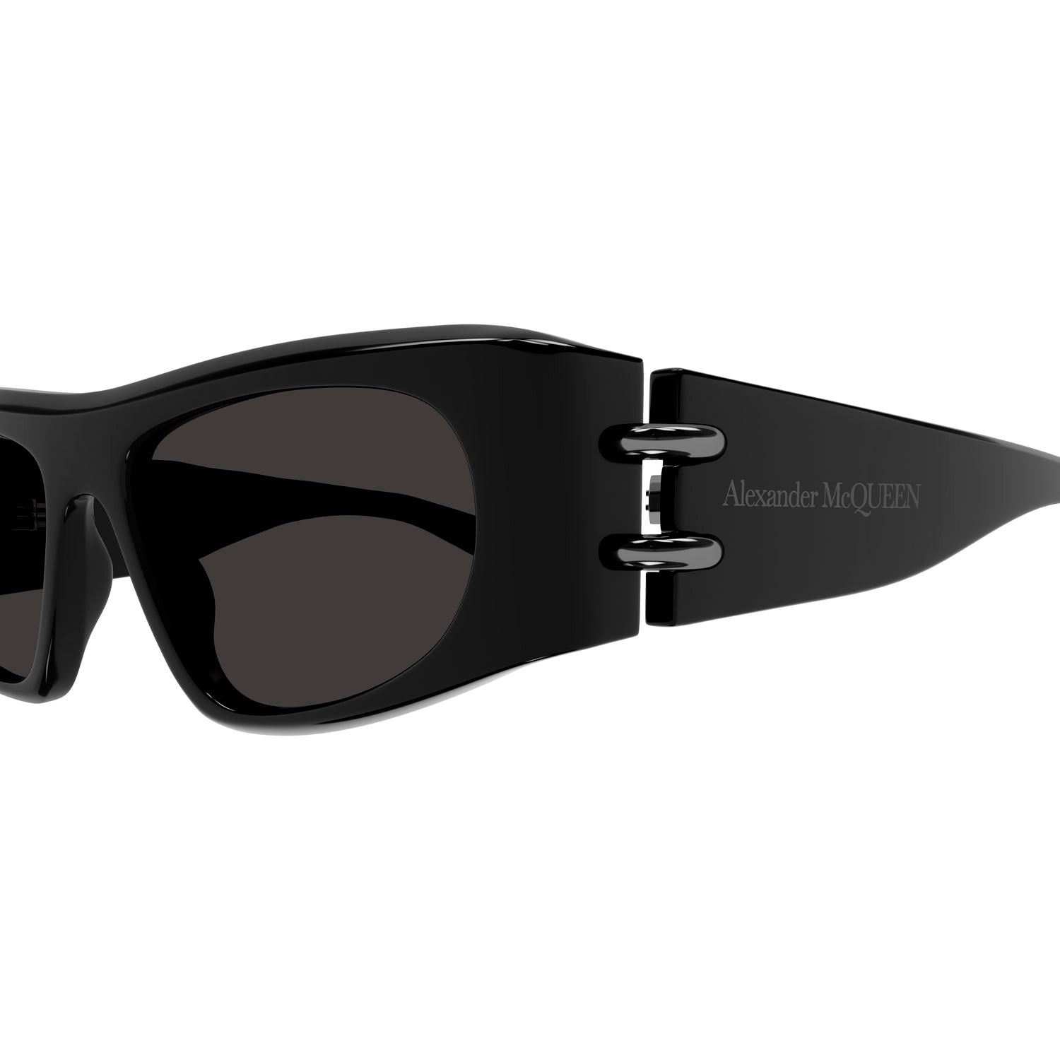 AM0471S Black recycled acetate Sunglasses - Shiny Black
