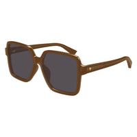 BV1317SK Brown recycled acetate Sunglasses - Shiny Transparent Brown