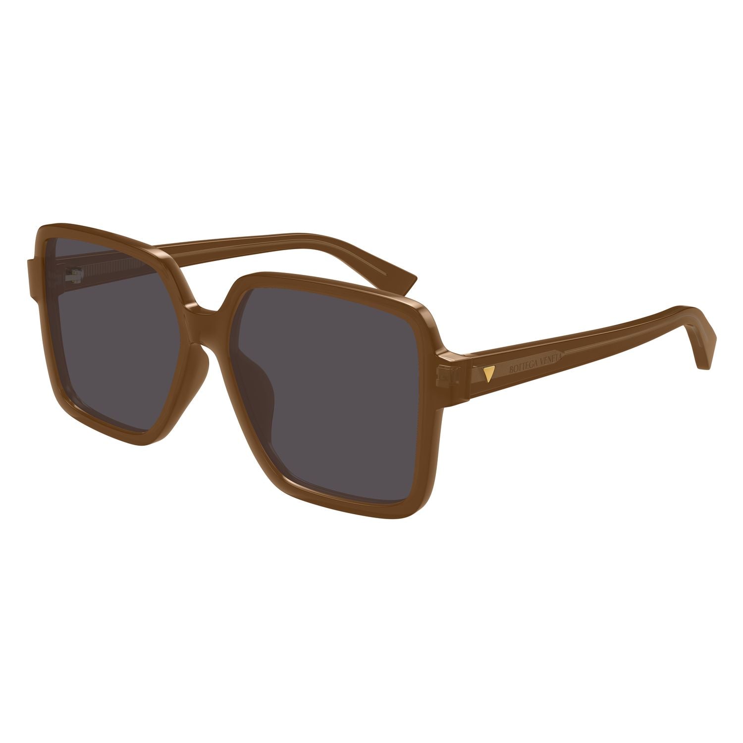 BV1317SK Brown recycled acetate Sunglasses - Shiny Transparent Brown