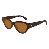 BV1319S Brown recycled acetate Sunglasses - Shiny Brown