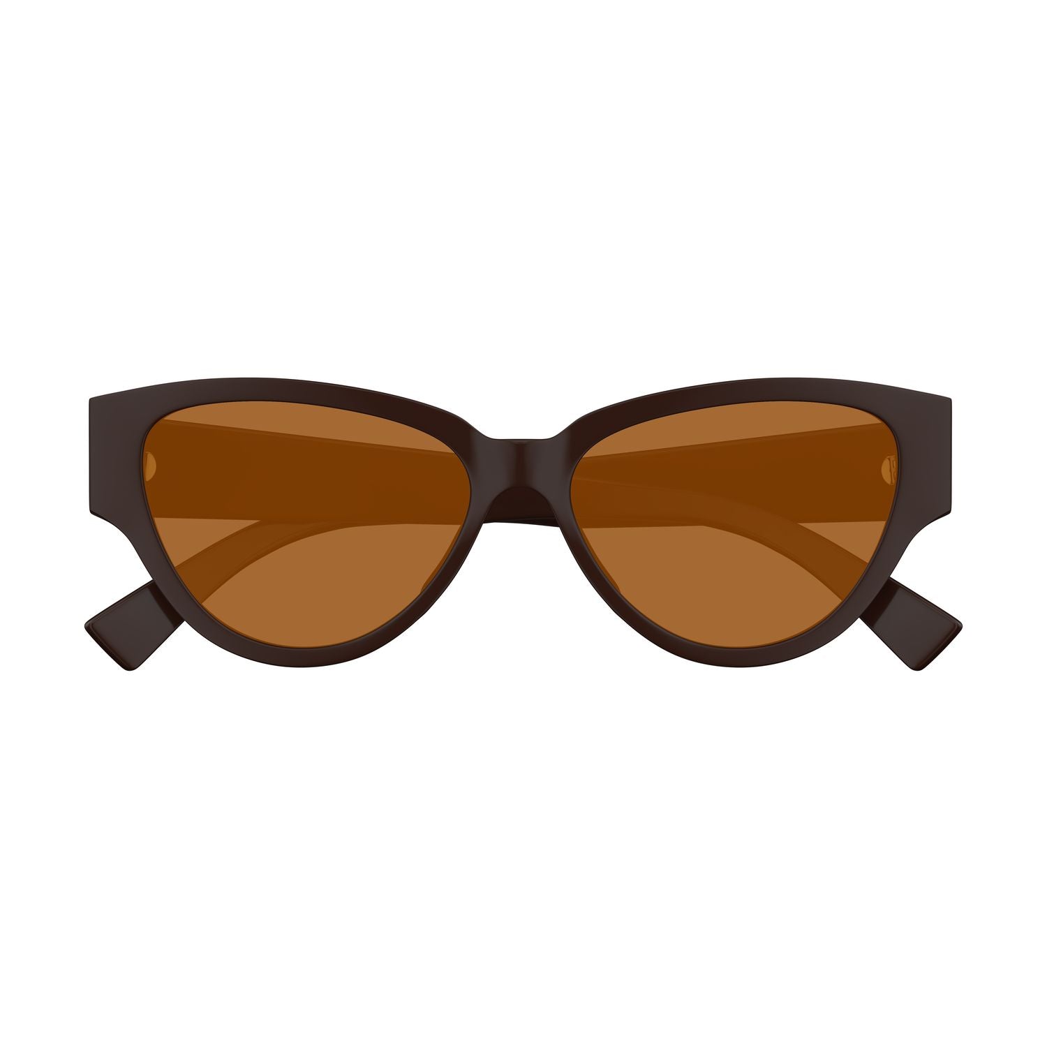 BV1319S Brown recycled acetate Sunglasses - Shiny Brown