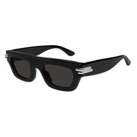 BV1321S Black recycled acetate Sunglasses - Shiny Black