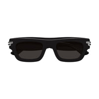 BV1321S Black recycled acetate Sunglasses - Shiny Black