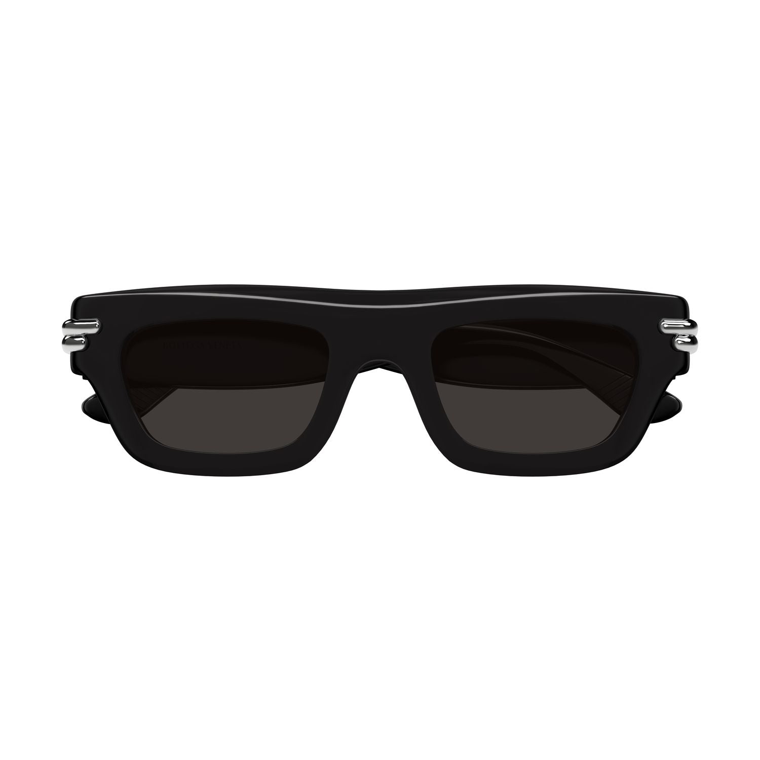 BV1321S Black recycled acetate Sunglasses - Shiny Black