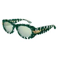 BV1322S Green recycled acetate Sunglasses - Green