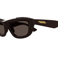 BV1326S Brown injection Sunglasses - Shiny Brown