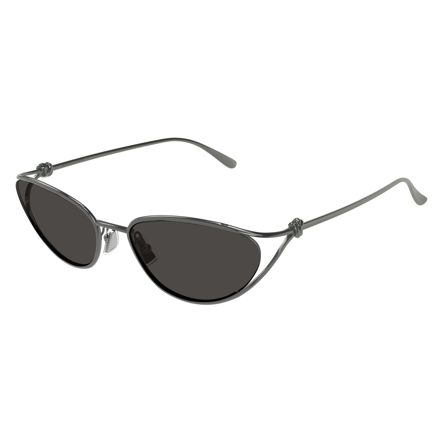 BV1330S Ruthenium metal Sunglasses - Shiny Ruthenium