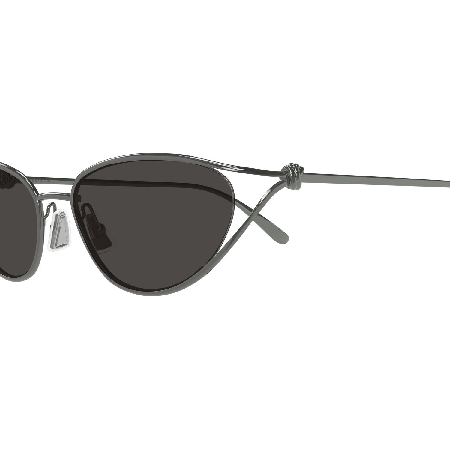 BV1330S Ruthenium metal Sunglasses - Shiny Ruthenium