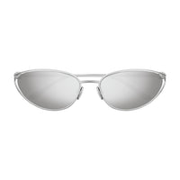 BV1330S Silver metal Sunglasses - Shiny Silver