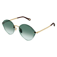 CH0253S Gold metal Sunglasses - Shiny Gold