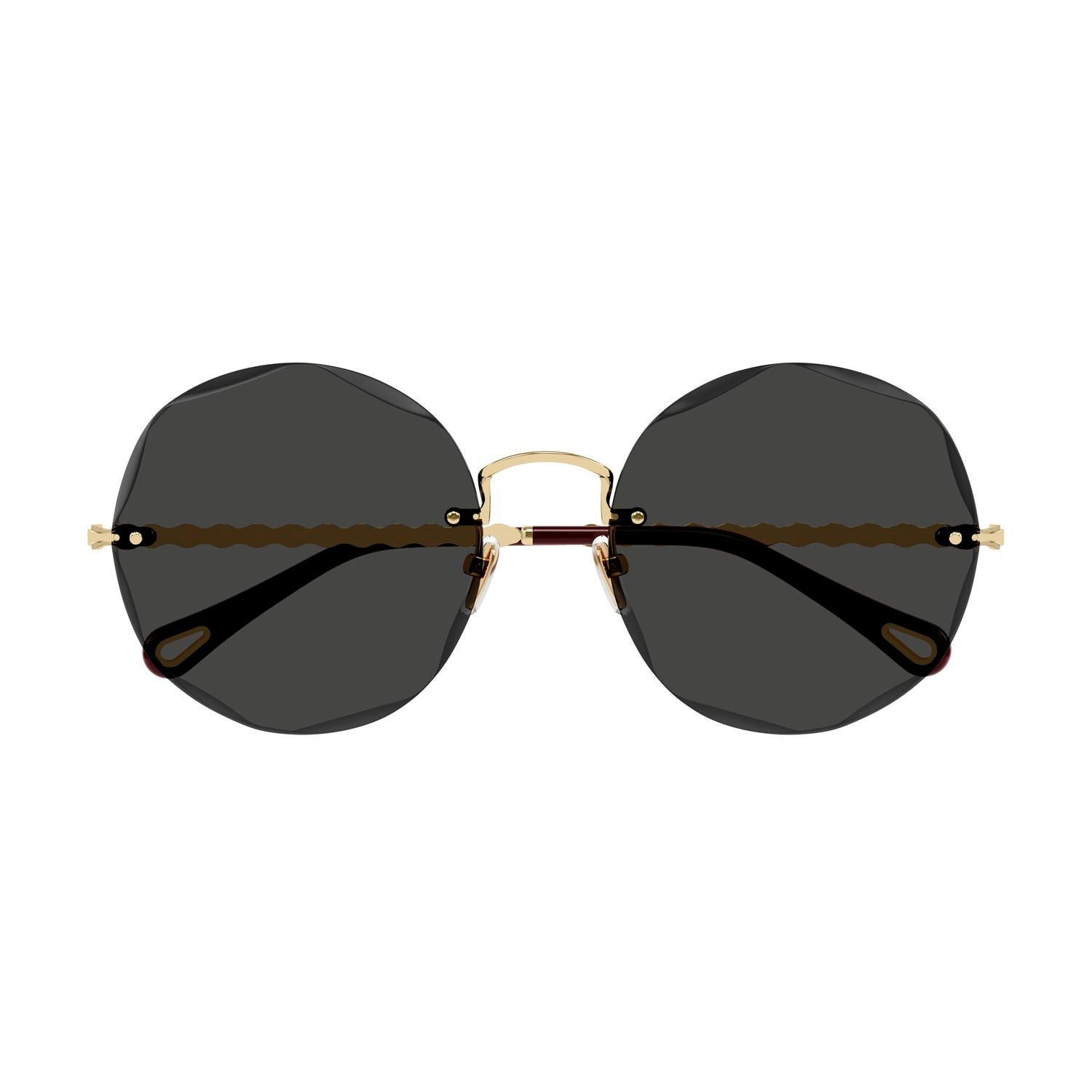 CH0254S Gold metal Sunglasses - Shiny Gold