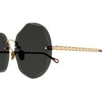 CH0254S Gold metal Sunglasses - Shiny Gold