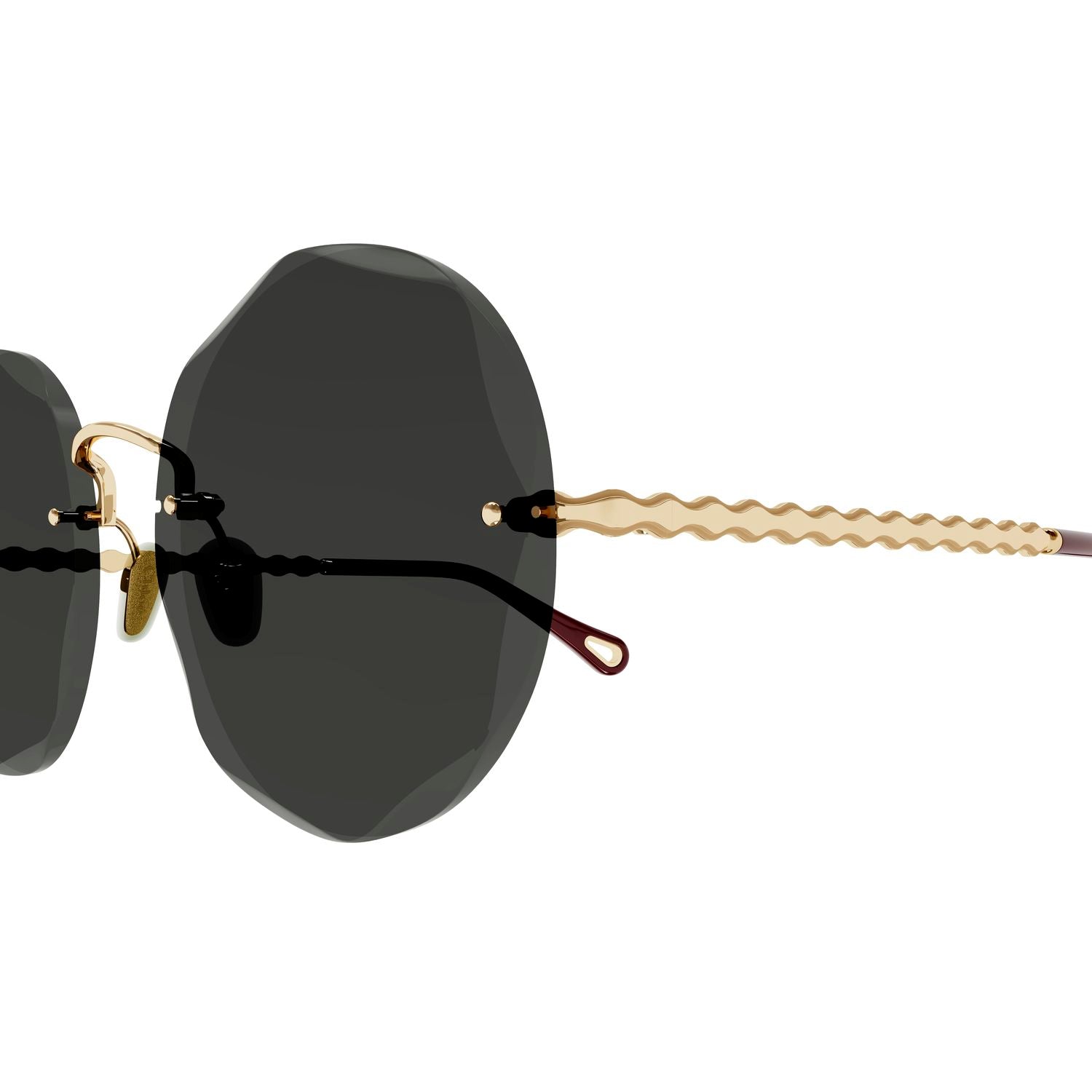 CH0254S Gold metal Sunglasses - Shiny Gold