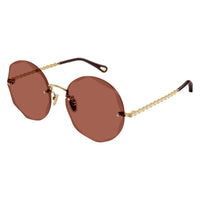 CH0254S Gold metal Sunglasses - Shiny Gold